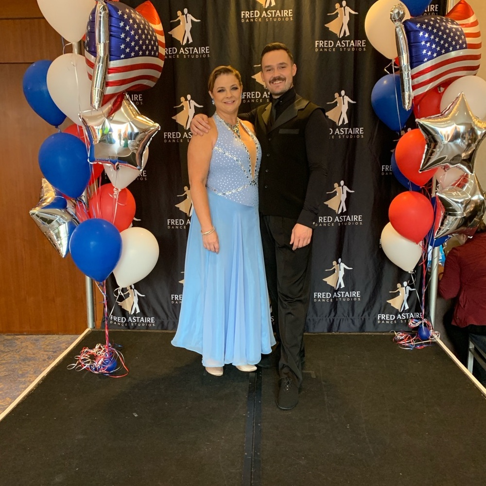 Elegant American Smooth Dance dress